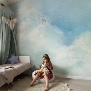 TAPETA DLA DZIECKA FANTASIA BLUE - MALUMI