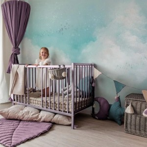 TAPETA DLA DZIECKA FANTASIA MINT - MALUMI
