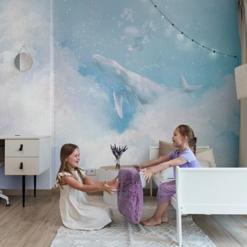 tapeta dla dzieci chmury violet (2).jpg