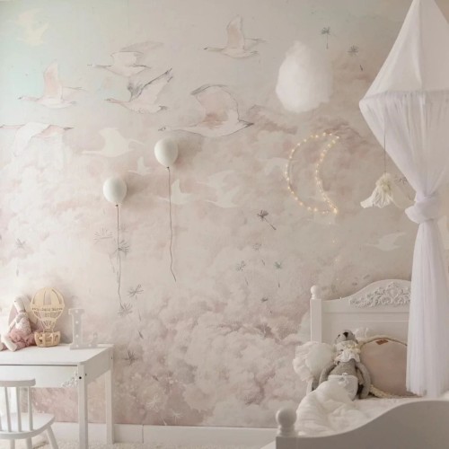 tapeta dla dziecka chmury dream kids rose (6).jpg
