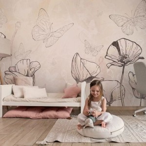 TAPETA DZIEWCZĘCA FLORA KIDS SUNNY - MALUMI