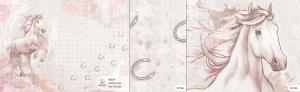 MALUMI GALOP ROSE - PRÓBKA TAPETY 