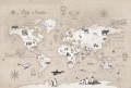 tapeta mapa świata do pokoju dziecka taupe (1).jpg