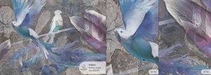 MALUMI PANAMA PURPLE - PRÓBKA TAPETY  