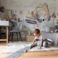 tapeta dla chłopca plac budowy mural mint (6).jpg
