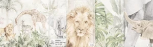 MALUMI SERENGETI SAGE GREEN - PRÓBKA TAPETY 