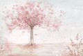 tapeta dla dziewczynki merry cherry pink drzewo wiśnia (2).jpg
