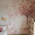 tapeta dla dziewczynki merry cherry pink drzewo wiśnia (1).jpg