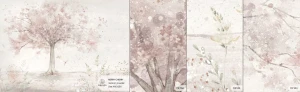 MALUMI MERRY CHERRY POWDER - PRÓBKA TAPETY 