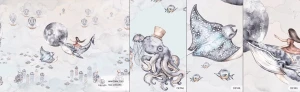 MALUMI OCEAN DEEP MARZENIA TOSI - PRÓBKA TAPETY