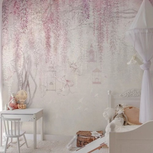 tapeta do pokoju dziewczynki wisteria pink (3).jpg