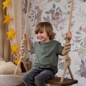 TAPETA WOODLAND SMALL GRAY - MALUMI