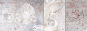 MALUMI ORIENT MOON BLUE TINT - PRÓBKA TAPETY  