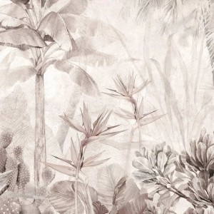 TAPETA PARADISE WARM GREY - MALUMI