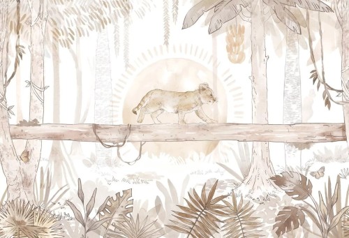 tapeta dla dziecka z lwem safari lion (2).jpg