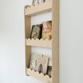 biblioteczka z falbanką wisząca babywood