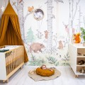tapeta leśna do pokoju dziecka malumi