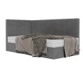 Łóżko tapicerowane młodzieżowe narożne