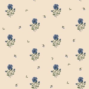 TAPETA DREAMY VINTAGE FLOWERS - DEKORNIK