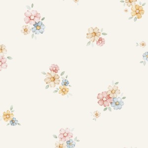 DEKORILLO PASTEL FLOWERS - PRÓBKA TAPETY  