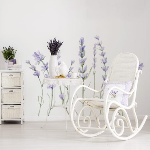yokodesign naklejka na sciane lawenda duza