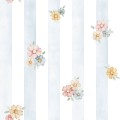 tapeta w kwiaty do pokoju dziewczynki pastel flowers(8).jpg