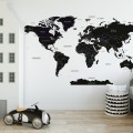 naklejka na ścianę mapa świata yokodesign