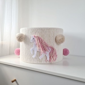 LAMPA SUFITOWA DLA DZIECKA FILCOWE KONIKI - MARMYS FELT STUDIO