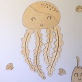 MEDUZA DEKORACJA NA ŚCIANĘ ZE SKLEJKI PODWÓNY ŚWIAT (2).jpg