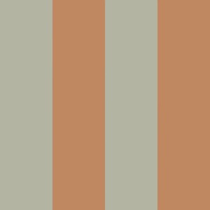 TAPETA W PASKI STRIPES GREEN AND BROWN - DEKORNIK