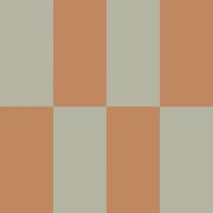 TAPETA STRIPES GREEN BROWN UPSIDE DOWN - DEKORNIK