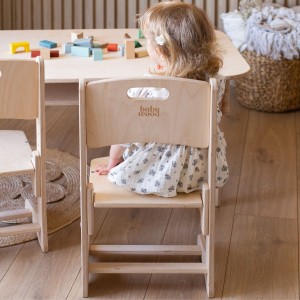 REGULOWANE KRZESEŁKO DLA DZIECI - BABYWOOD