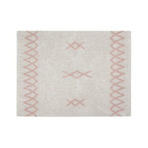 DYWAN DLA DZIECKA ATLAS NATURAL/VINTAGE NUDE 120X160 CM - LORENA CANALS