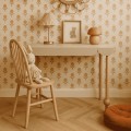 biurko dziewczęce bloom wood luck design