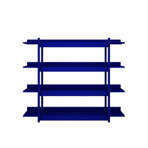 REGAŁ FRAME BŁĘKIT KLEINA - WOOD LUCK DESIGN