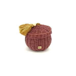 WIKLINOWY KOSZ BUBBLE S RASPBERRY