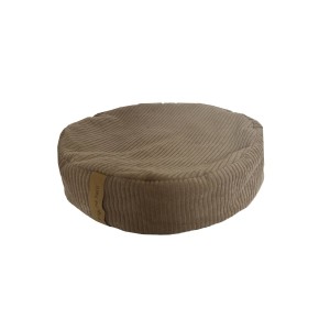 PODUSZKA DO SIEDZENIA Z GRYKĄ DARK BEIGE - GUGU THE HERO