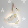 tuliroom drewniana lampka gąska