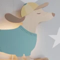 tuliroom lampka jamnik do pokoju dziecięcego z timerem