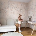 tapeta w kwaity do pokoju dziewczynki daphne beige.jpg