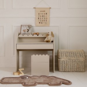 BIURKO MONTESSORI BOOK NOOK LATTE - BELLAMY