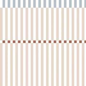 TAPETA STRIPES NOSTALGIA BEIGE BLUE - DEKORNIK