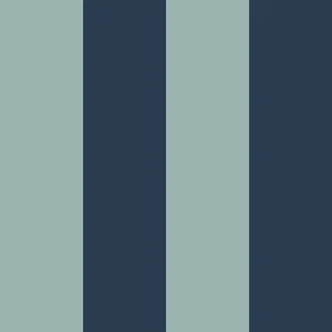 TAPETA WIDE STRIPES 2 SHADES OF BLUE - DEKORNIK