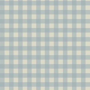 TAPETA CHECK MINIMINI GREEN BLUE - DEKORNIK
