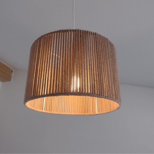 LAMPA SUFITOWA BOHO ZE SZNURKA - MARMYS FELT STUDIO