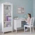 kolekcja mebli dla dziewczynki z serduszkiem bella stylowe biurko