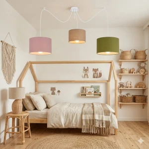 LAMPA SUFITOWA PAJĄCZEK - WYBIERZ KOLORY