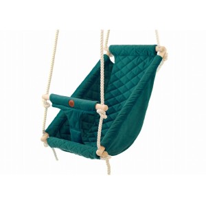 KOŁYSKO-HUŚTAWKA DLA DZIECI QALMA AQUA TURQUOISE