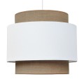 boho biała lampa do pokoju dziecka
