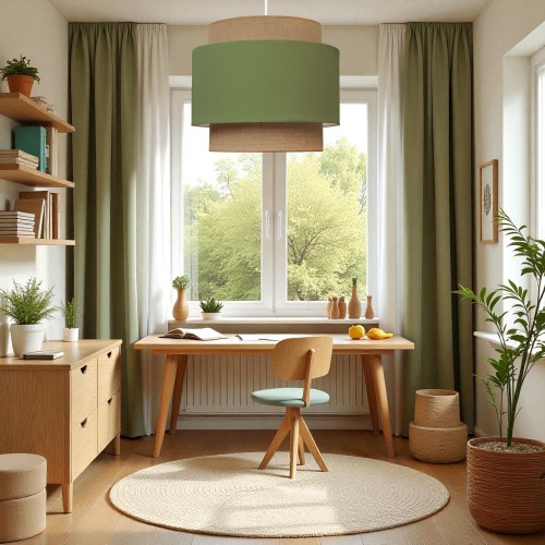 boho oliwkowa lampa do pokoju dziecka (2).jpg